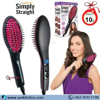 hair straightener brush daraz