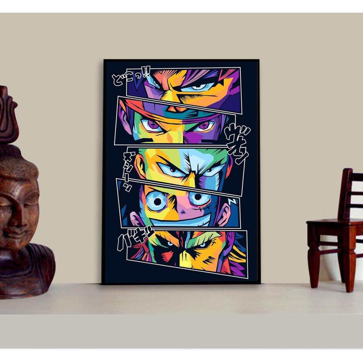 Anime Photo Frame Classic Character Manga Digital Printed