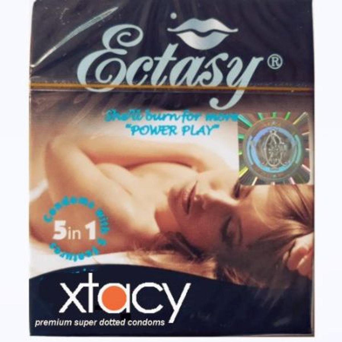 Xtacy Ectasy Super Dotted Condoms  - 12 Pieces