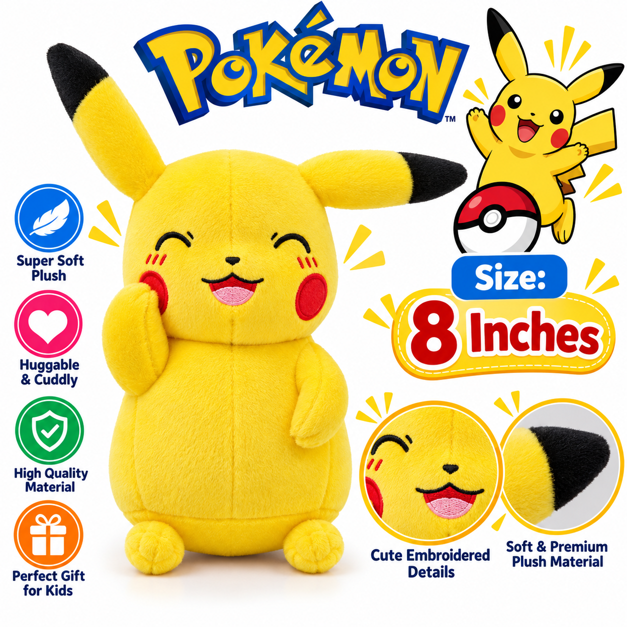 Pikachu Blinking Eye