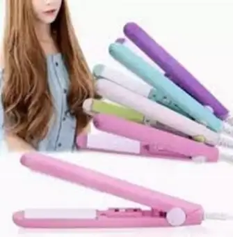 mini portable hair straightener