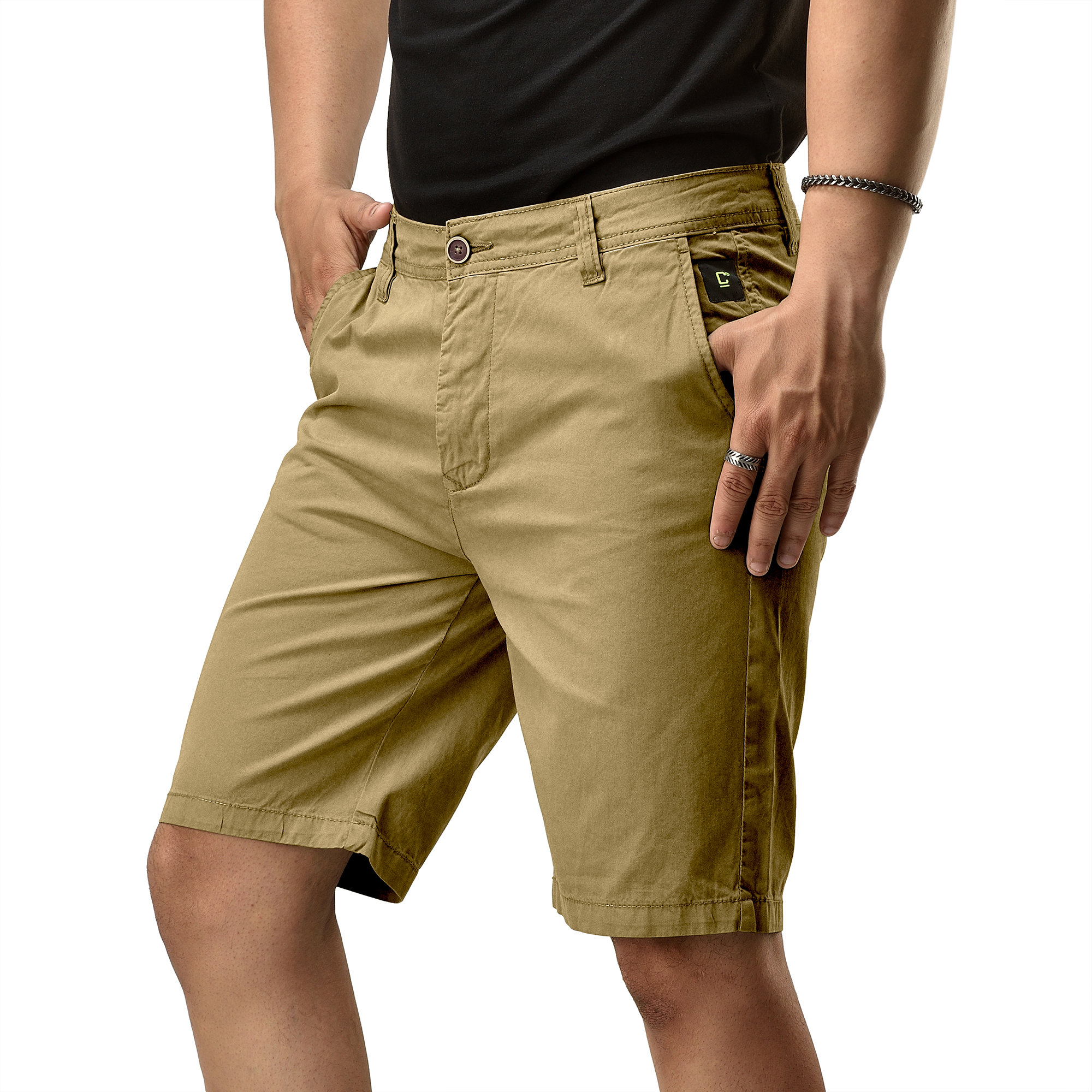 Hashback  Cotton Summer Shorts For Men - Fashionable And Stylish Men's Summer Wear, Ideal For Wash-And-Wear