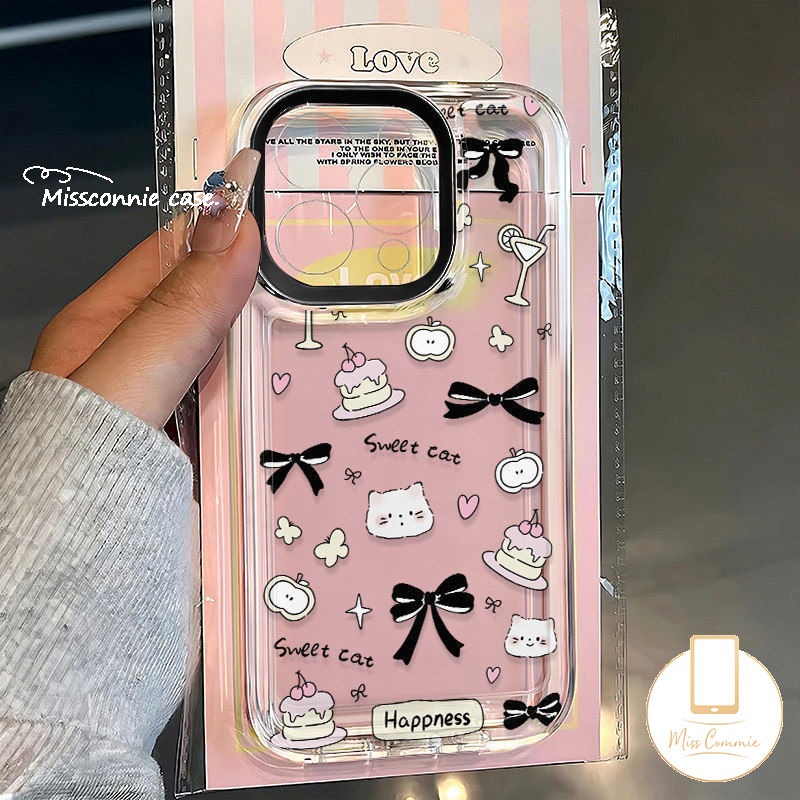 Art Black Cat Phone Case Compatible for IPhone 16 13 15 11 14 12