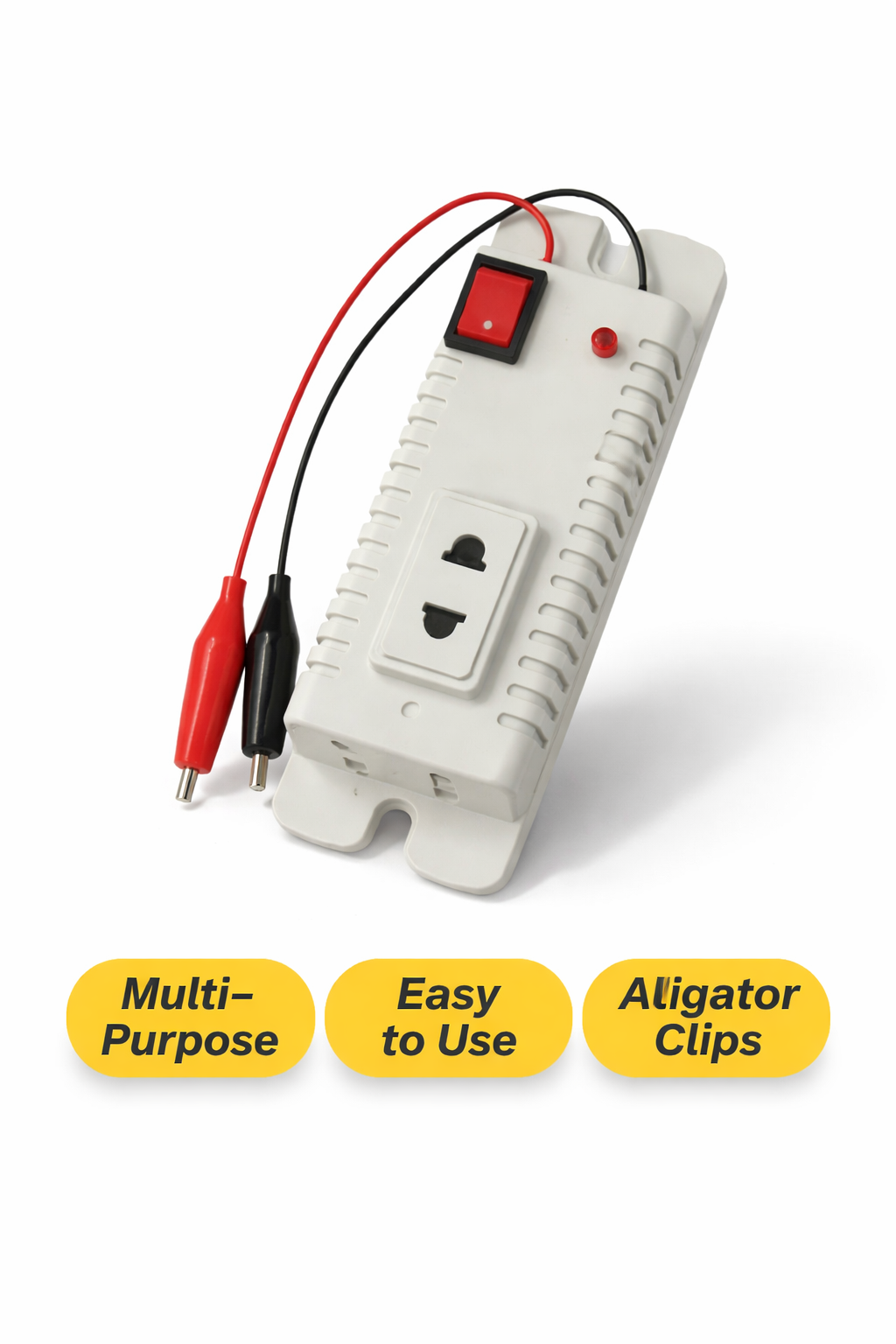 DC to AC Mini Inverter 12V to 220V 30W Portable Power Converter | Car Power Inverter with USB Output | Solar Compatible Battery Operated Inverter for Mobile Charging, Travel & Home Use