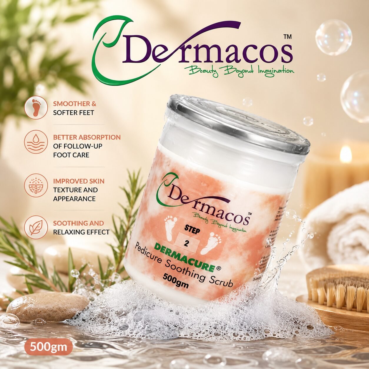 Pedicure Soothing Scrub (500gm) | Body Care