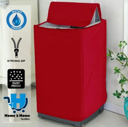 Haier 8kg Premium Water-Resistant Washing Machine Cover with Durable Zipper Closure - Export Quality