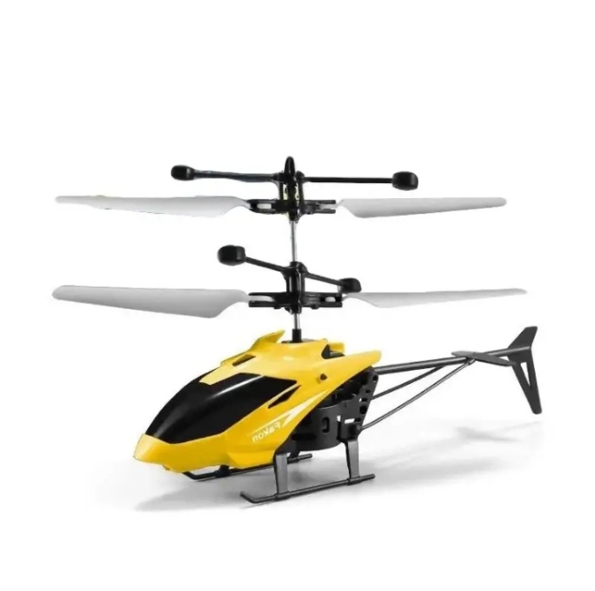 Mini RC Drone Rechargeable No Remote Control RC Helicopters Drone Toys Induction Hovering Safe Fall-resistant