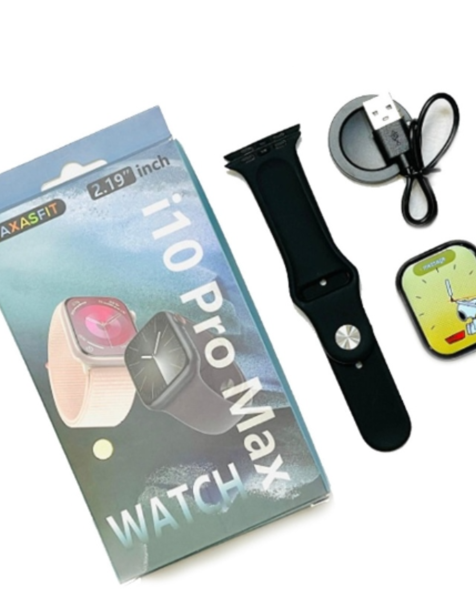 i10 Pro Max Smart Watch Series 9 | Bluetooth Calling, 2.19" HD Display, Fitness & Health Tracker