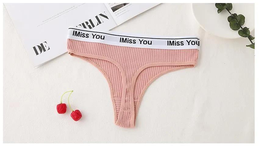 S-3XL Women Thongs – Plus Size Comfortable Low-Rise G-String Panties