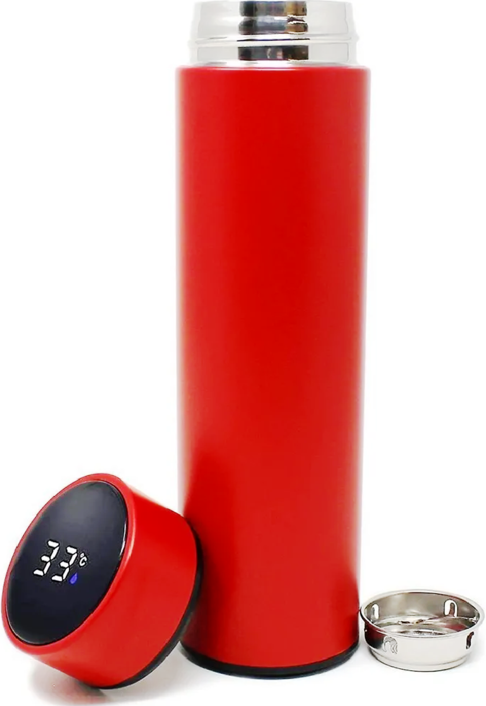 Customized Name Premium Smart Vacuum Insulated Water Bottle with LED Temperature Display – 500ml