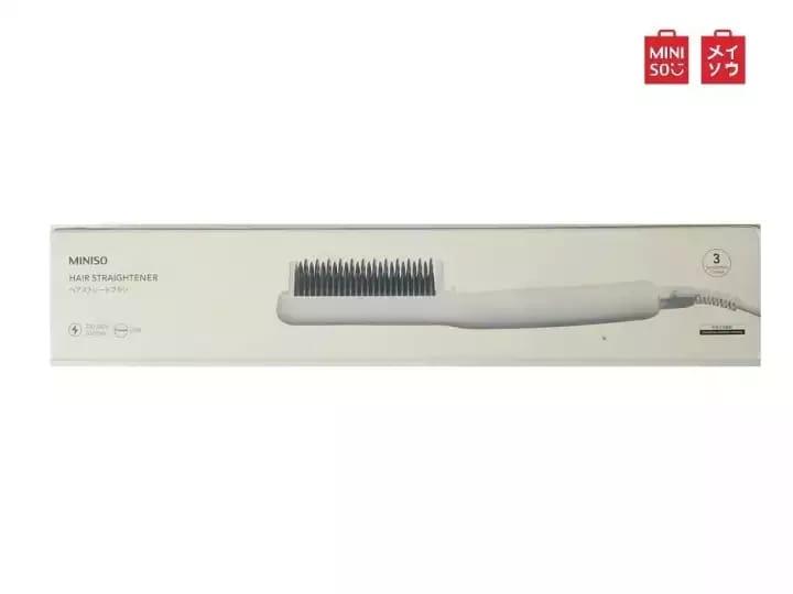 miniso hair straightener