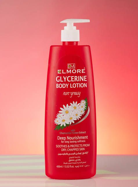 ElmoreChamomile Glycerine Body Lotion Dry Skin 400ml