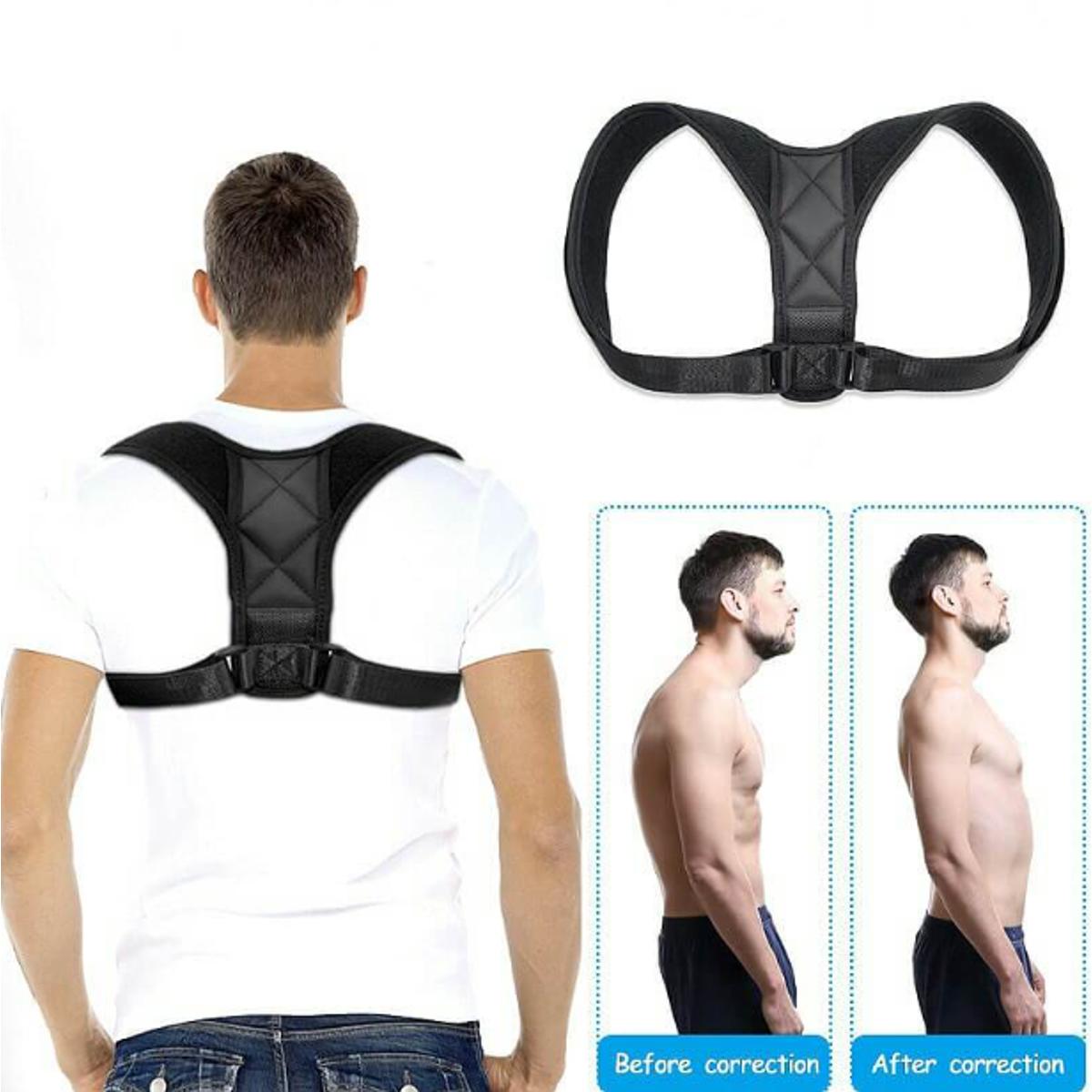 High Selling Body Posture Corrector Belt / Shoulder Support Relief & Back Pain Relief Belt / Adjustable Posture Support Brace for Men & Women