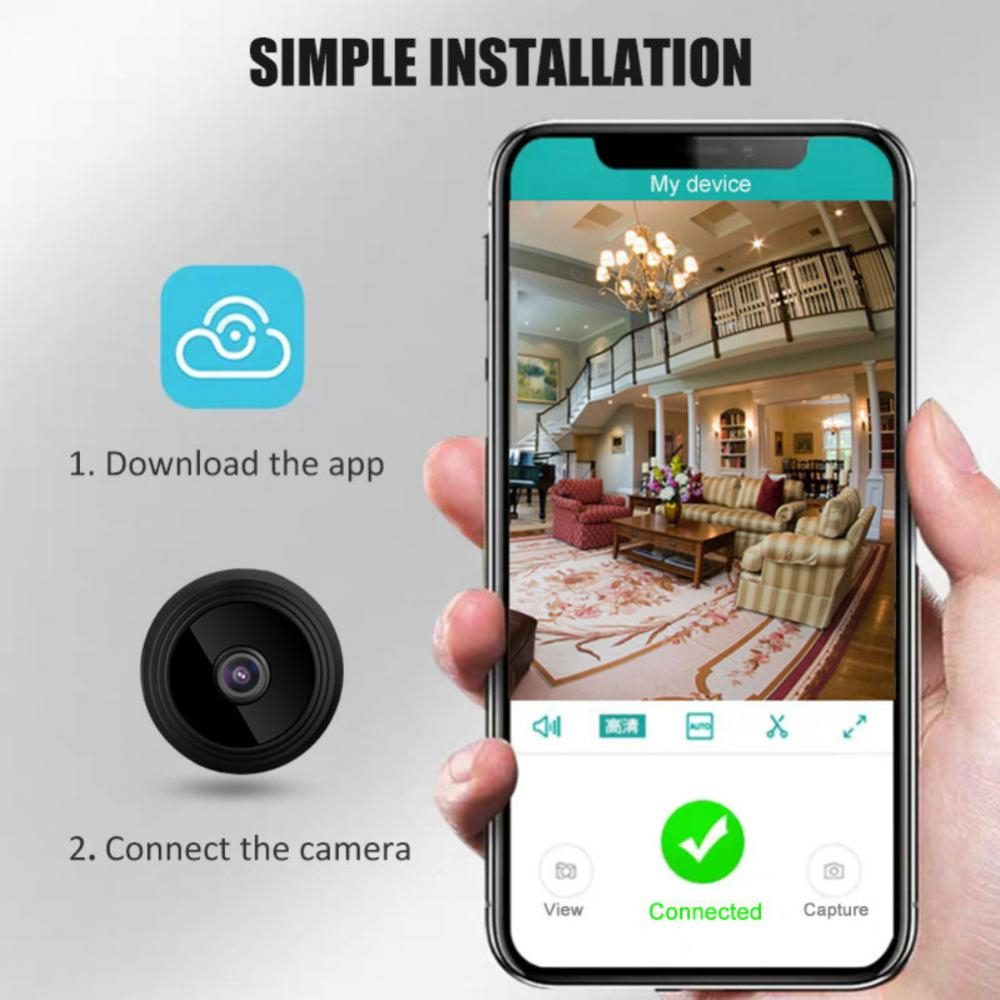A9 1080P Mini Camera WIFI Smart Wireless Camcorder Home Security P2P Night Vision Motion Detection Cam