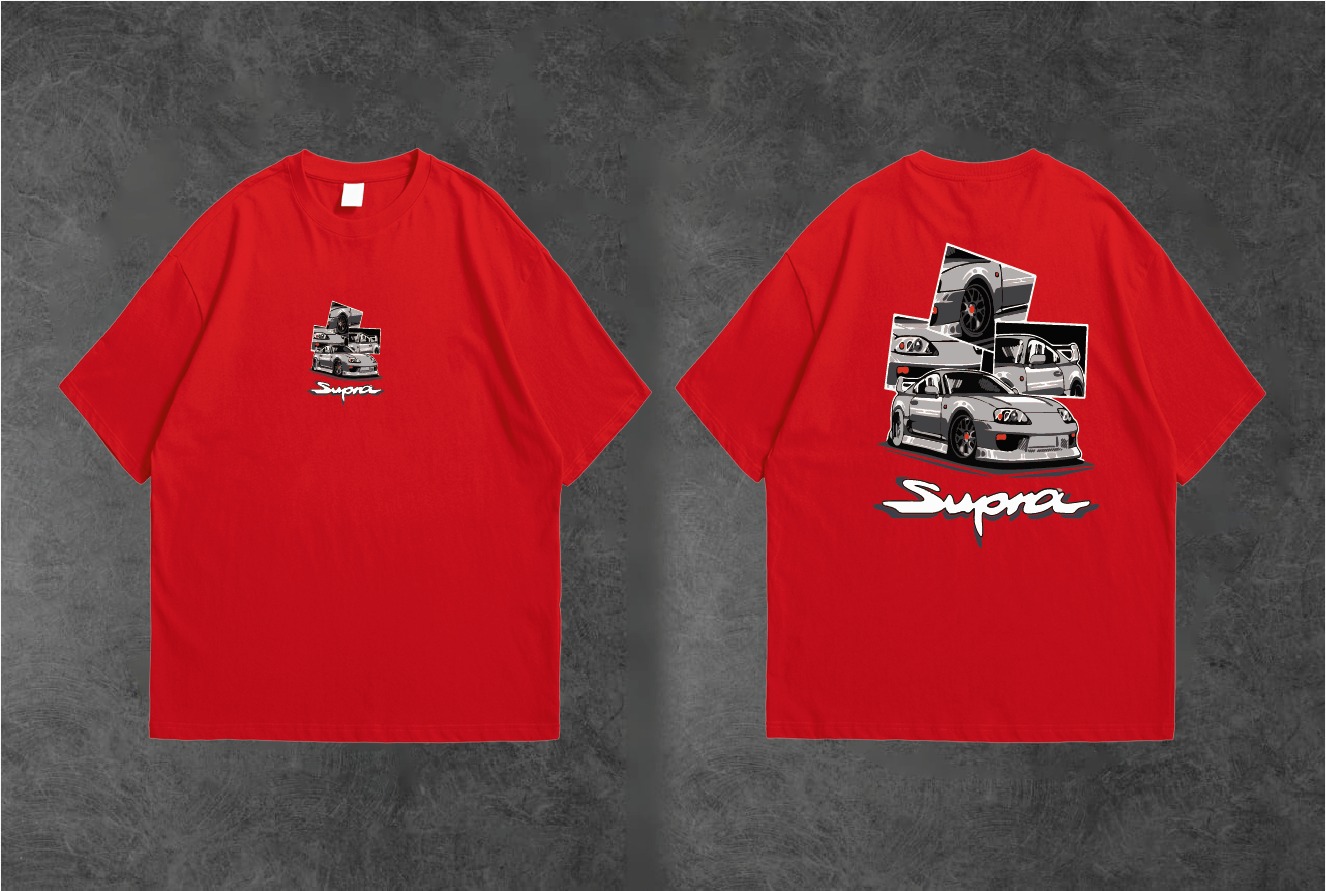 Supra Printed Premium Summer Cotton Half Sleeves O Neck T-Shirt For Men & Women