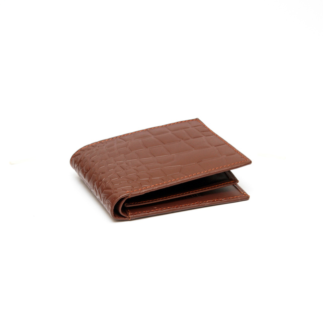 [Hight Quality] Branded Crocodile Cow Leather Wallet for men