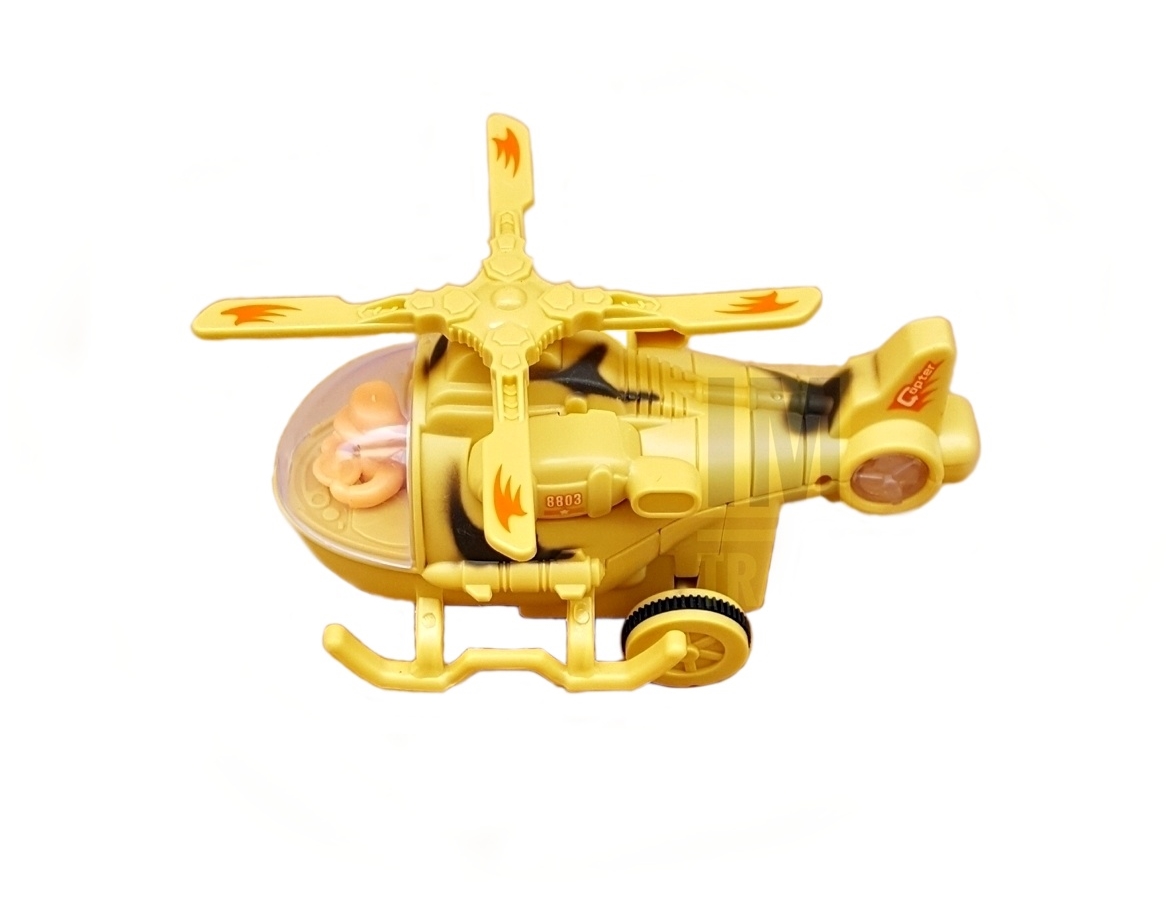 Helicopter with Friction Power for Kids