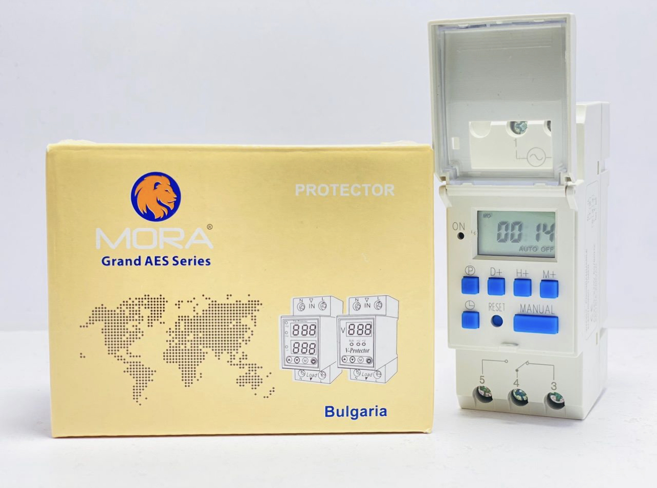 MORA Electronic Weekly 7 Days Programmable Digital TIME Relay Timer ...