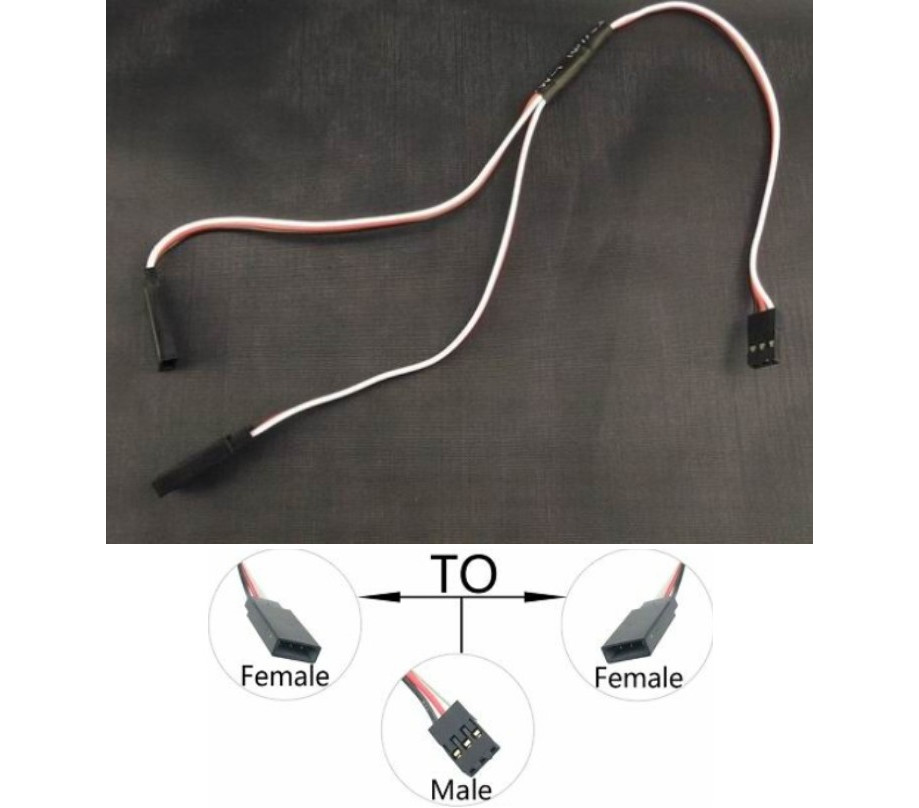 30cm Y servo ESC Extension Cable Dupont Line RC models