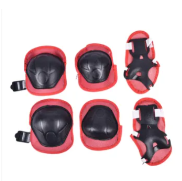 6 pcs set, kids kneepads, best quality of kneepads, cycling knee pads, knee pads for skates, knee pads for cycles, small kneepads for kids, cycling knee pads for kids,  knee pads for kids under 2 to 6 years kids, best quality., protective pads for kids.
