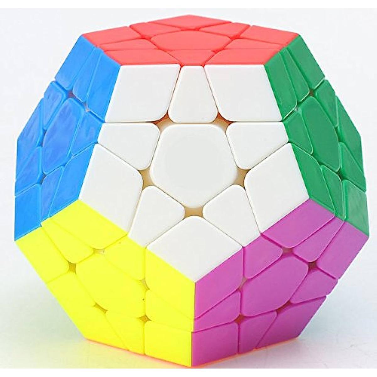Megaminx Cube 3x3 Stickerless Cube Best Quality Fast Speed Magic Speed Cube Educational Puzzle Toys