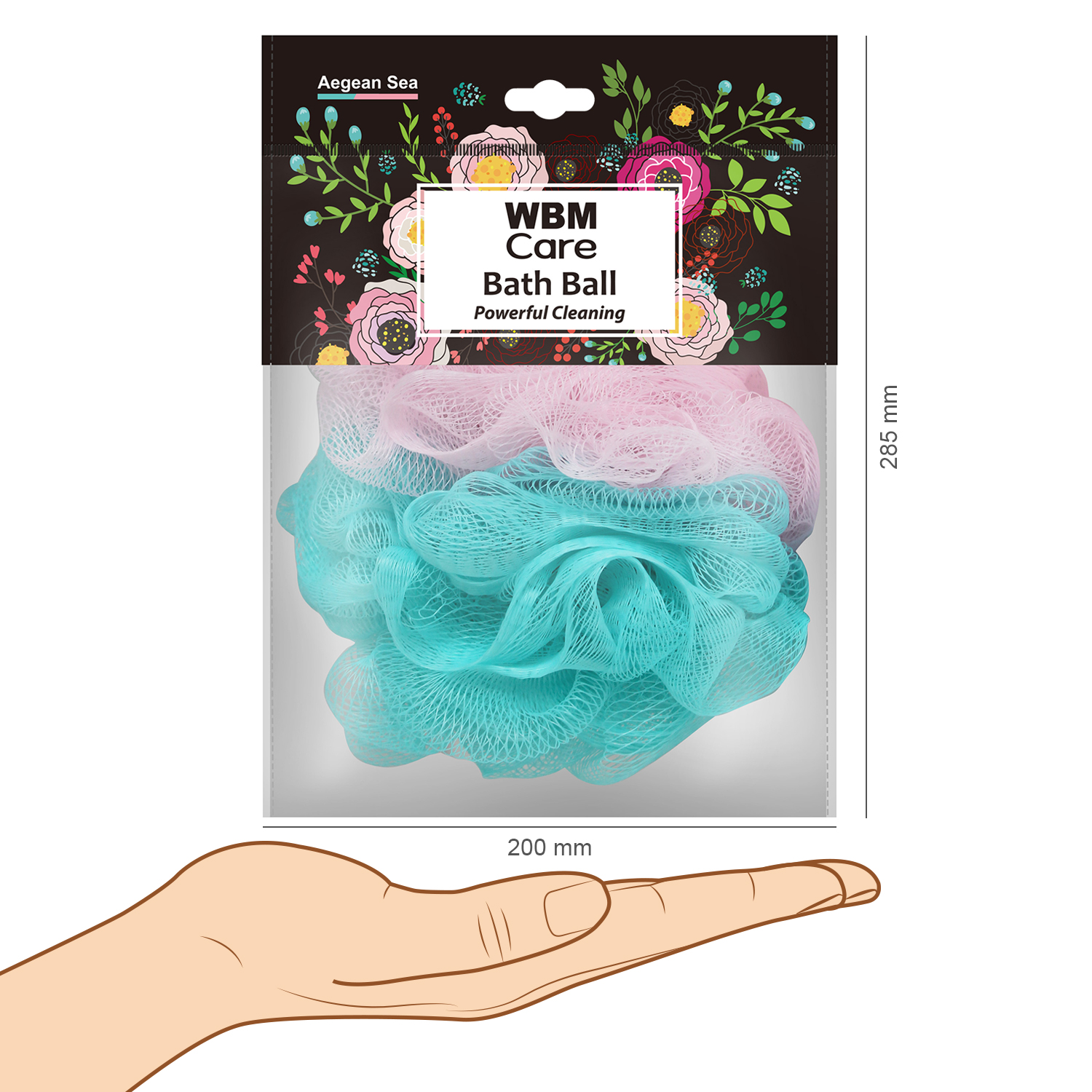 Buy WBM Care Soft and Gentle Bath Ball & Shower Sponge Bath Ball Loofah