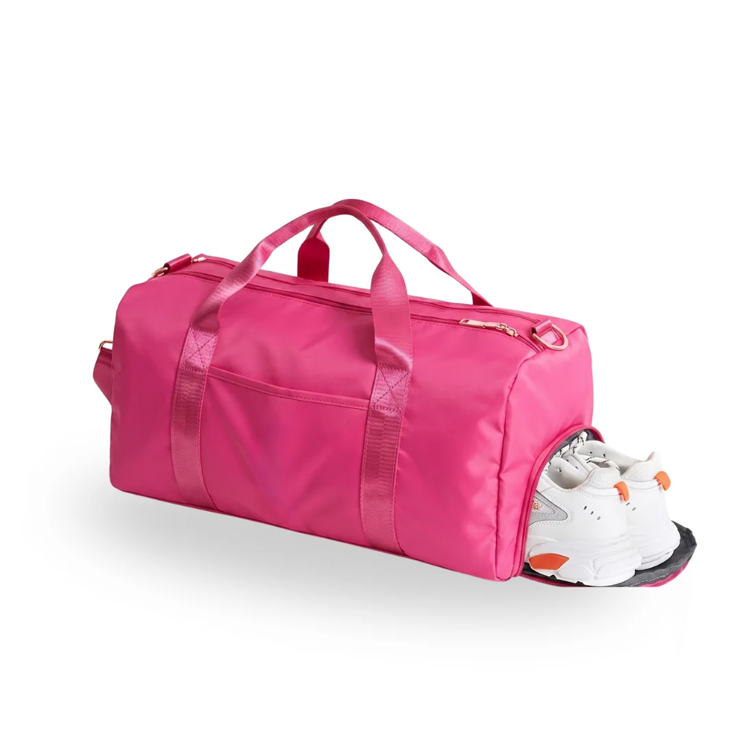 [Kashif Luggage] Sports Gym Bag Sports Gym Bag for Men and Women Travel Duffel Bag with Shoes Compartment Sports Yoga Bag