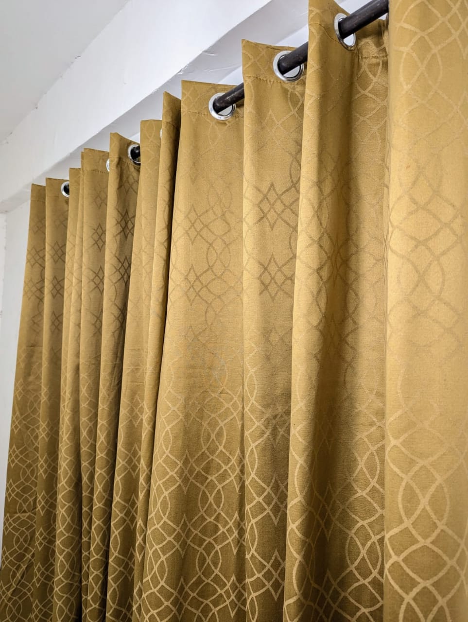 Solid Colours Ready Made  Curtains For Your Bedroom Window 1 PC