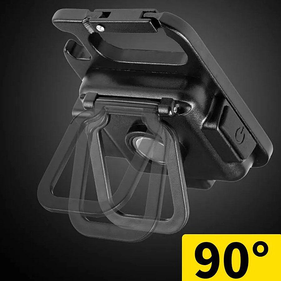 New Multifunction COB Rechargeable Keychain Mini Small High power Flashlight 3 Light Modes Portable Pocket work Light Key chain with Collapsible Folding Bracket Bottle Opener and Strong Magnet Base for Fishing Walking,Outdoor Recreation Hiking and Camping