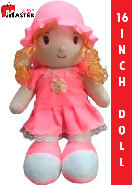 Washable Stuffed Doll 16 Inches for girls