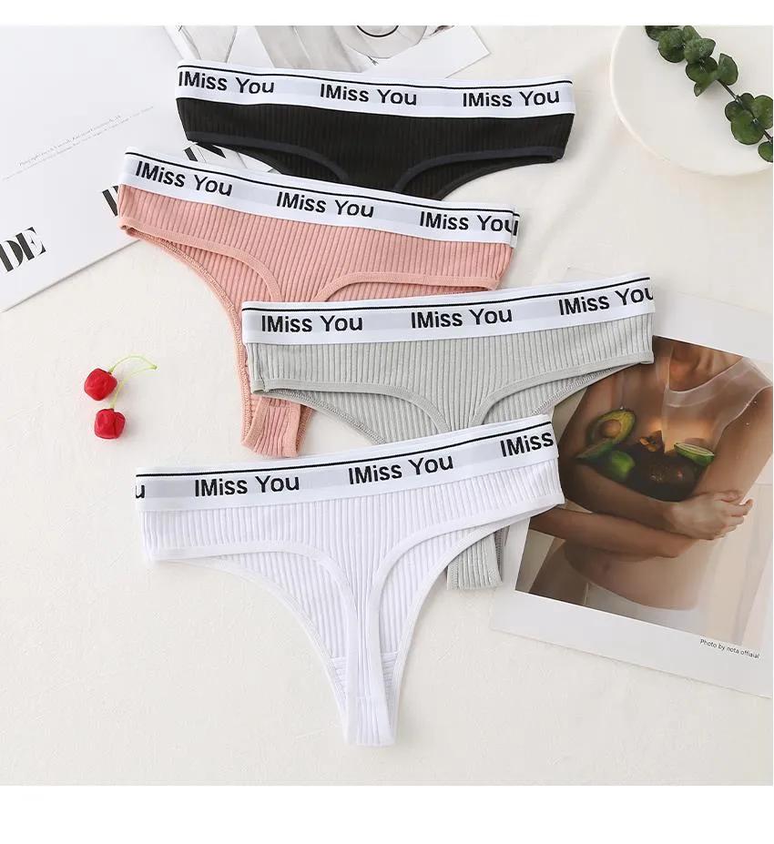 S-3XL Women Thongs – Plus Size Comfortable Low-Rise G-String Panties