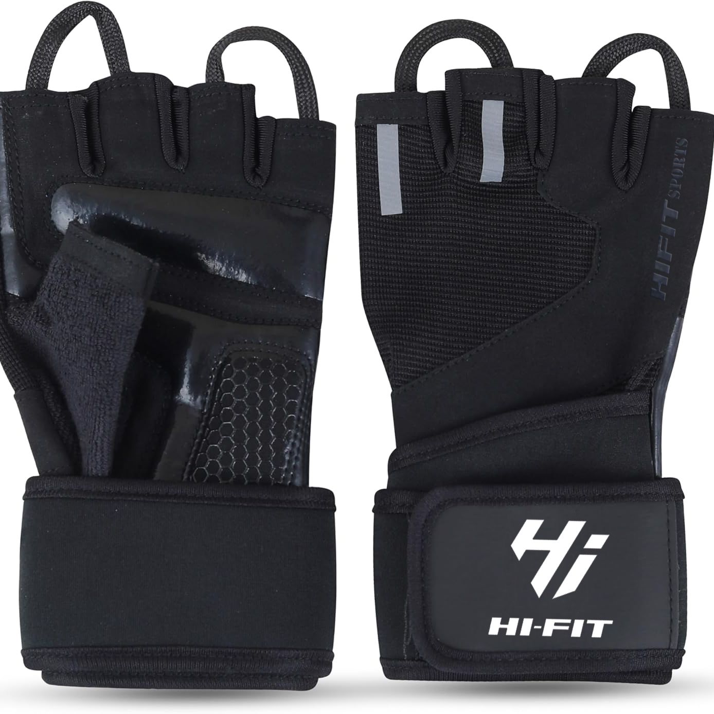 Weightlifting Gym Gloves for Workout, Weightlifting Gym Cross Training Pull Ups Exercise Hi-Fit