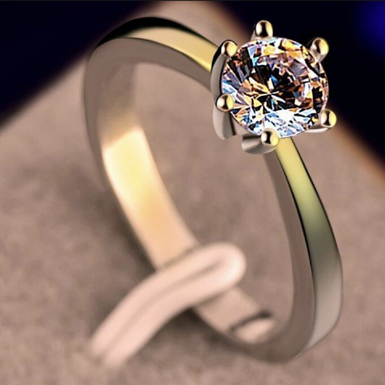 New Arrival Brand Stylish Zircon Dimond Ring For Girl Women