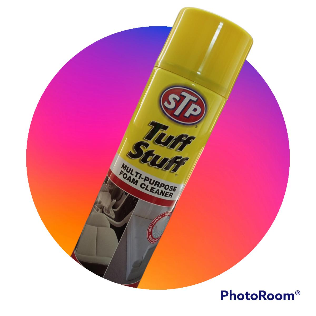 STP Tuff Stuff Multi-Purpose Fabric Foam Cleaner Deep Cleaning  (Fabric/Carpet/Vinyl) 600ML