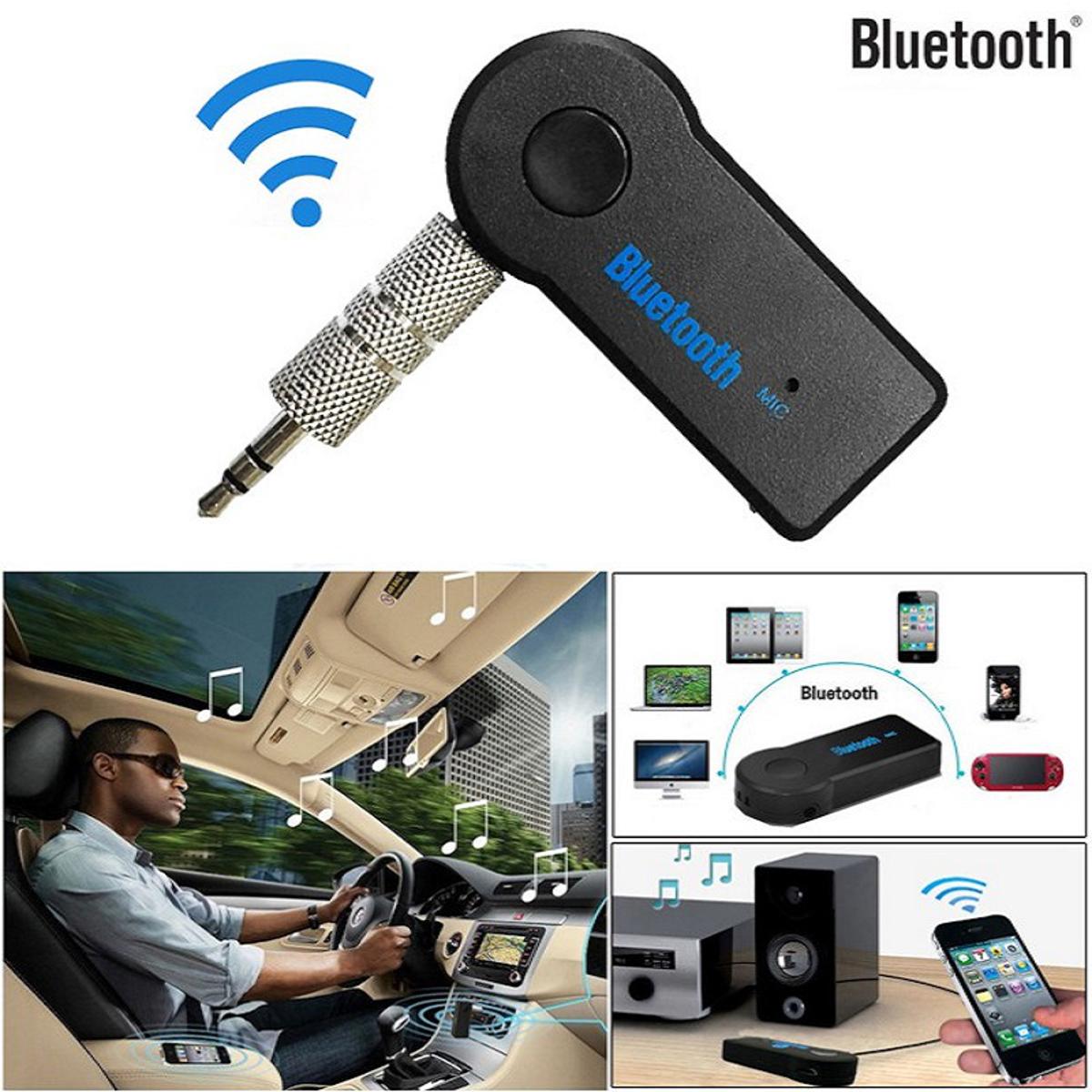 Car Bluetooth Aux Music Receiver Universal 3.5 mm Streaming Wireless