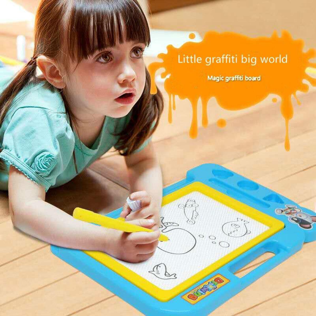 Magnetic Learning Drawing Board Erasable Doodle Board Educational Writing And Sketching Pad for Kids Travel Games Educational Toys For Toddlers and Kids