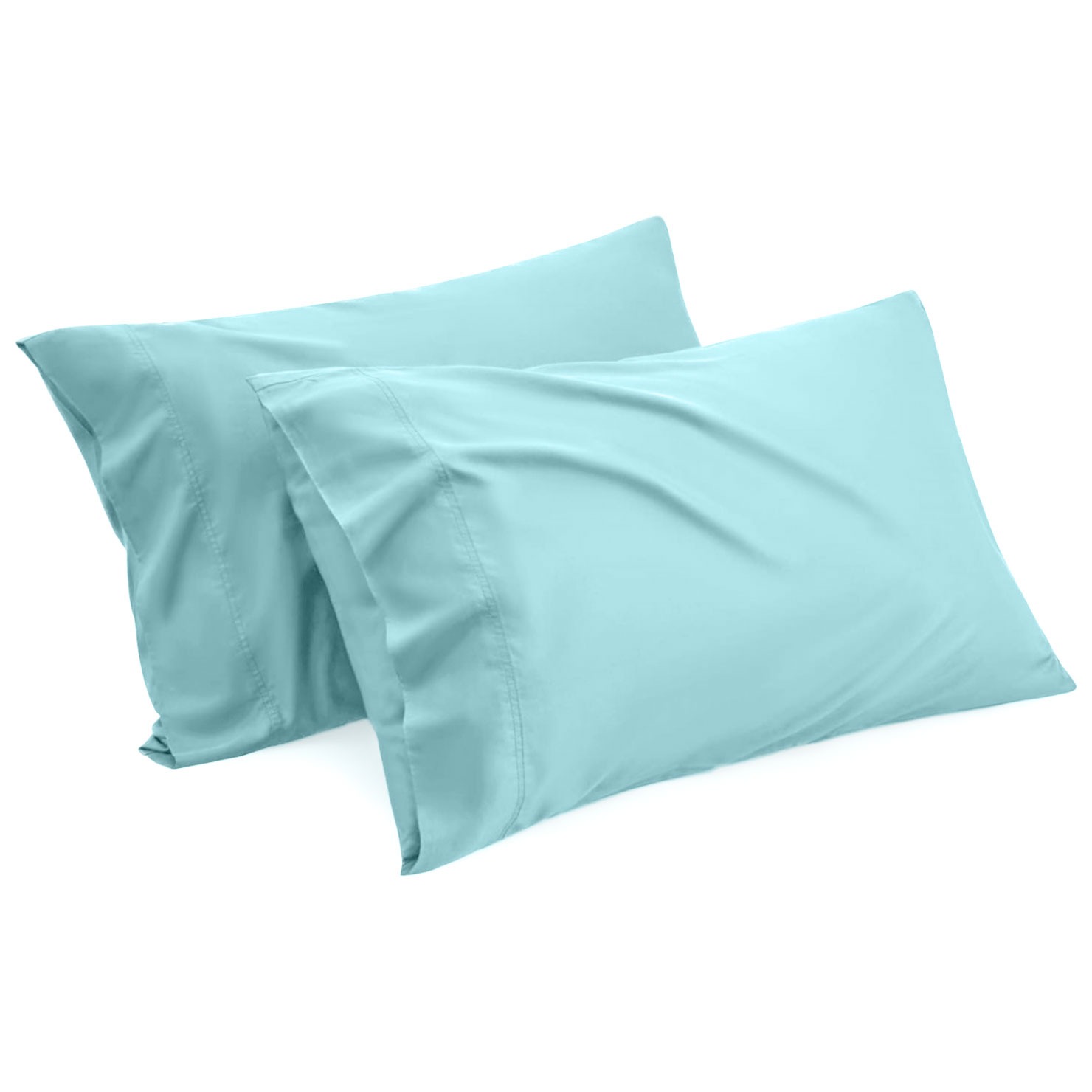 Fast Forward Pillow Cases Pack of 2 Queen Size Pillowcases - Soft Brushed Microfiber with Envelope Closure, Shrinkage & Fade Resistant