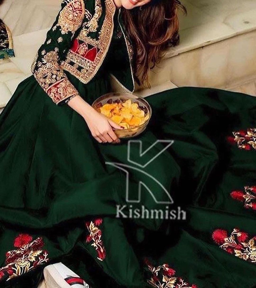 Party Wear/Wedding Collection For Women Embroidered Koti and Frock