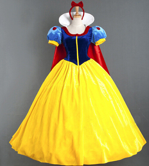 SNOW WHITE DELUXE QUALITY COSTUME IN ADULT SIZE