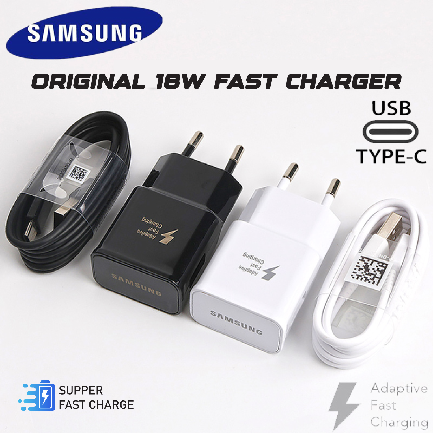 Usb Type C 18w Fast Charger Samsung Charging Cable Samsung 18w