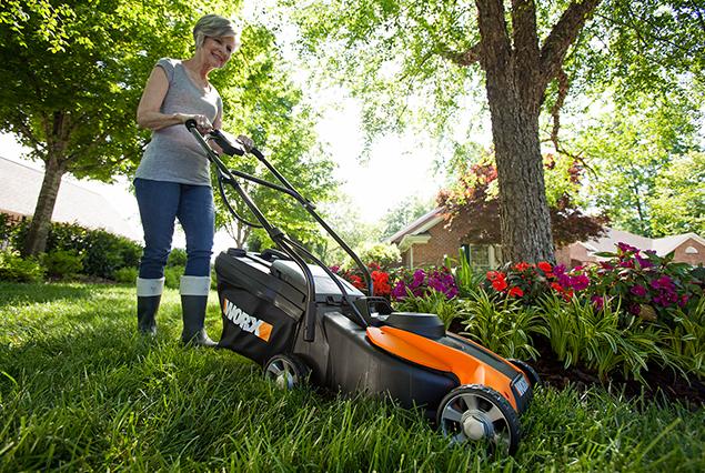 worx 14 inch lawn mower