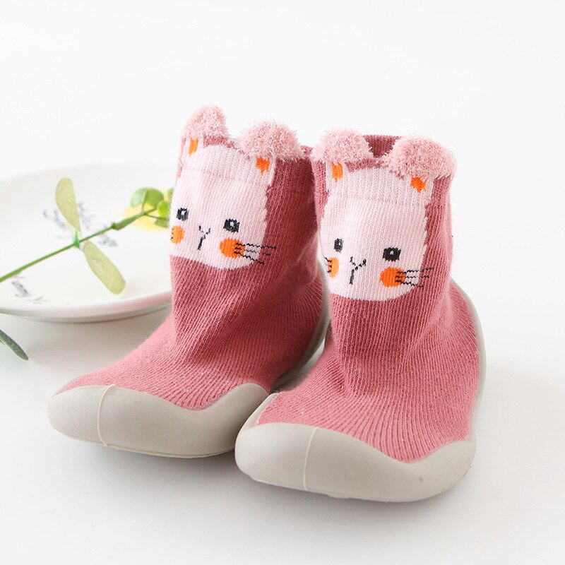 Baby First Walker Shoes Kids Soft Rubber Sole Baby Shoes Anti-slip Children Shoes Boys Girls Shoes