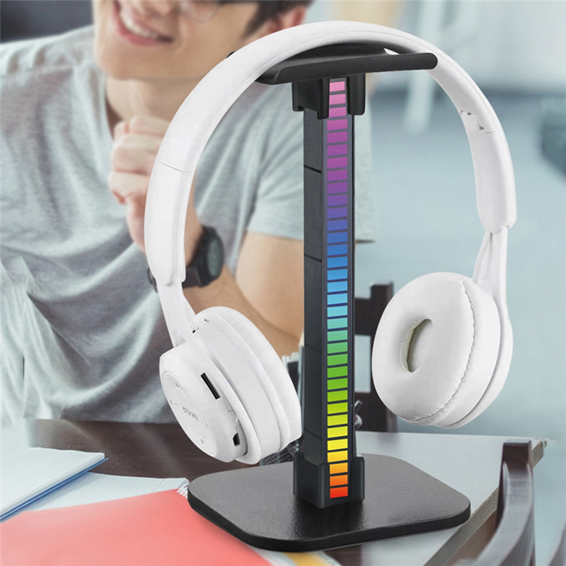RGB Headphone Stand Game Headset Desk Display Holder A Daraz.pk
