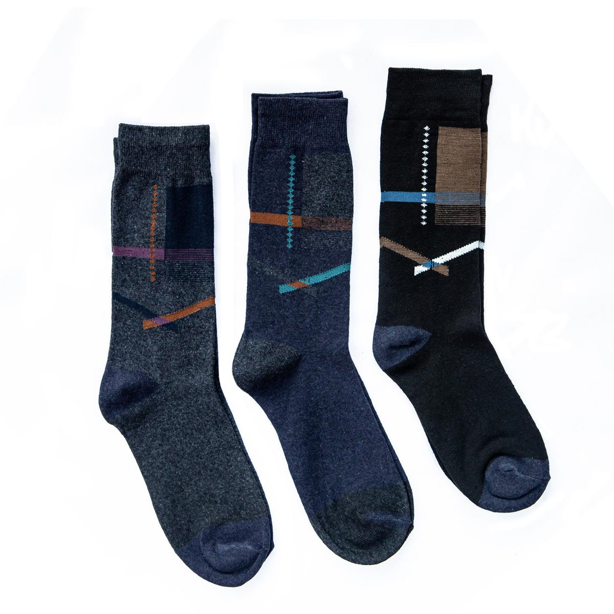 Pack Of 3 Men Socks Casual/Formal In best Different Pattern /Design