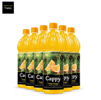 Cappy Pulpy Orange Fruit Drink 1l - Pack Of 6