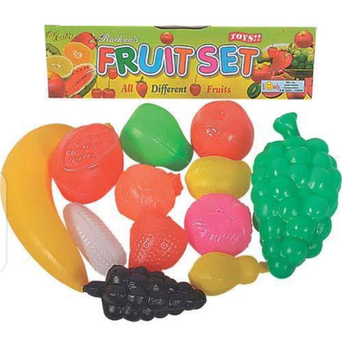 Fruits Toy For kids (Plastic material) pack piece