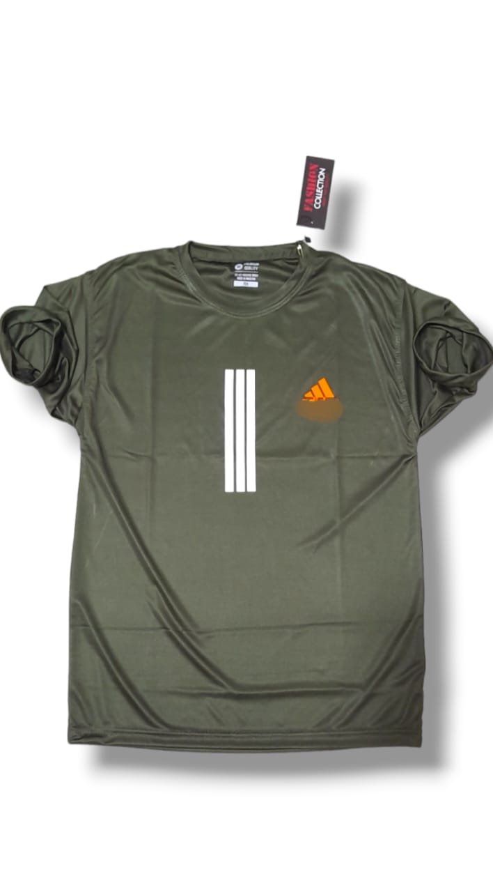 kamal t.shirt full and half sleeve dryfit polyester reflector print sports and casual wear for men and boys