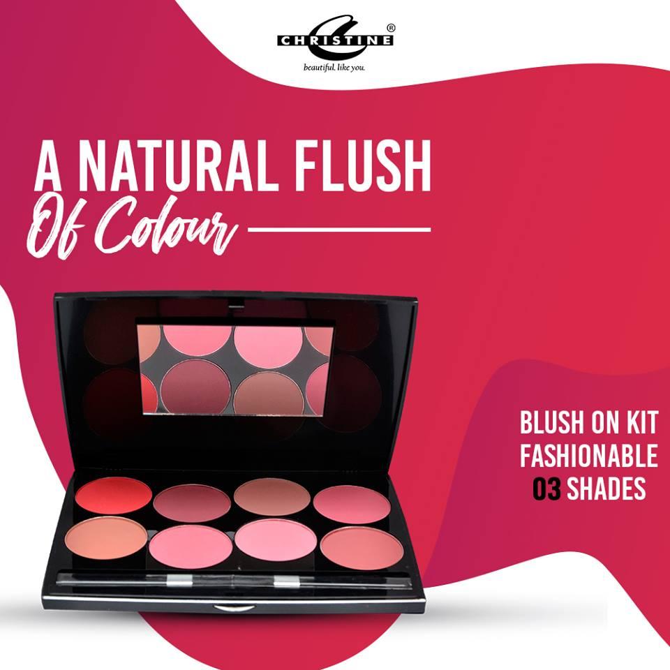 christine blush on kit