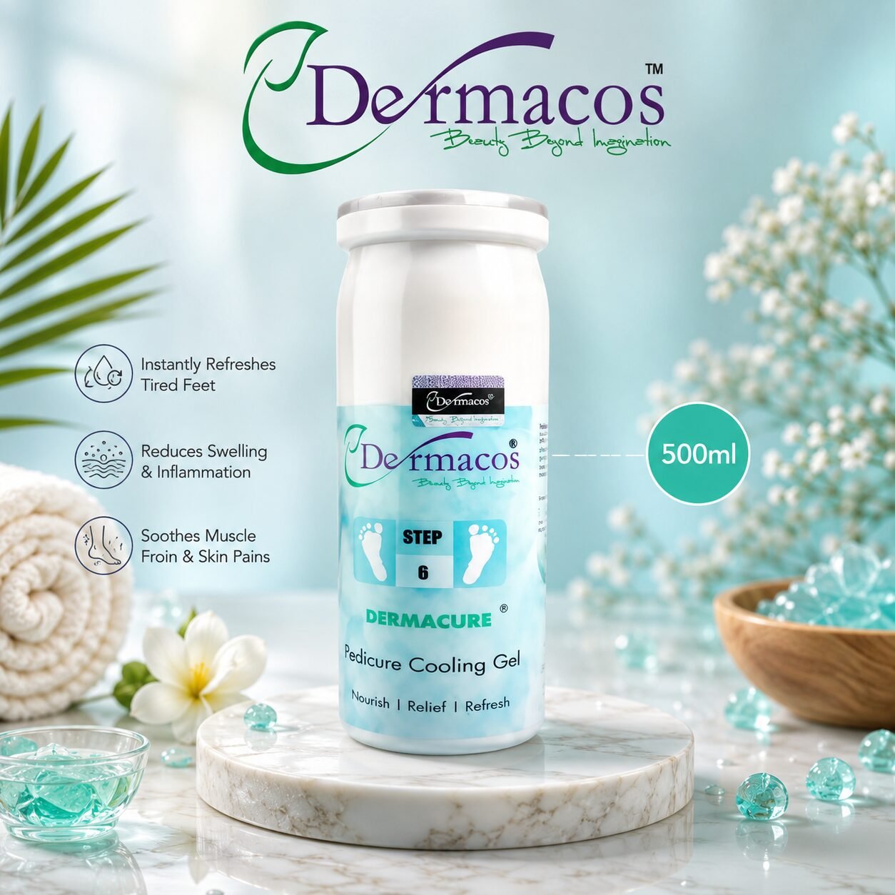 Pedicure Cooling Gel () | Body Care | 500ml
