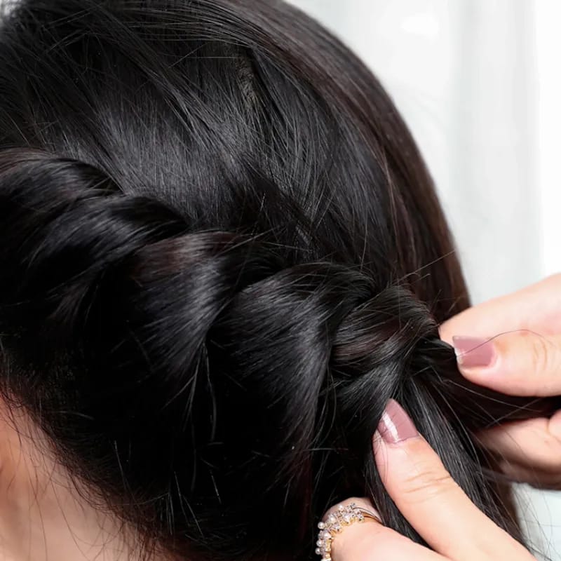 6PCs Braids Tools with Zig Zag Pony Tail Makers Professional Braids Tools Hair Styling Kits For Women Girls  Hair Accessories